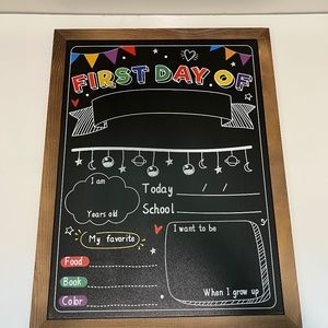 New First and Last day of school chalkboard